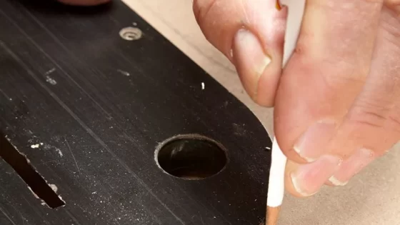 استفاده از تکنیک نصف مداد در نجاری